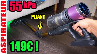 je teste un balai aspirateur sans fil à 149€ !! ULTENIC U20 ca vaut quoi ?
