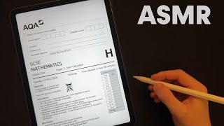 [ASMR] I Sat a GCSE High School Math Exam