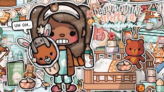 Aesthetic Daily Routine With A Newborn Voiced Toca Boca Life World Roleplay