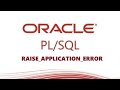 Master PL/SQL: How to Use RAISE_APPLICATION_ERROR to Declare Exceptions!