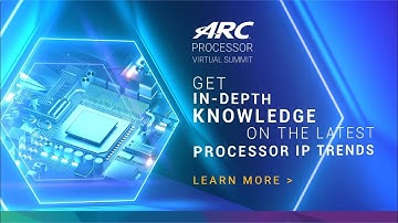 ARC® Processor Virtual Summit 2020 | Synopsys
