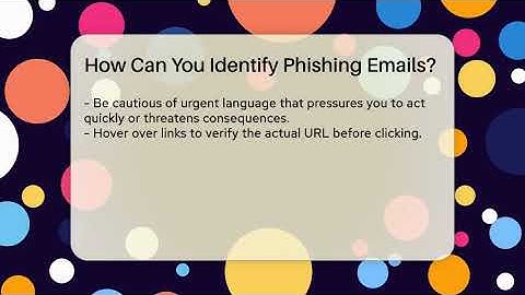 How Can You Identify Phishing Emails? - Everyday-Networking