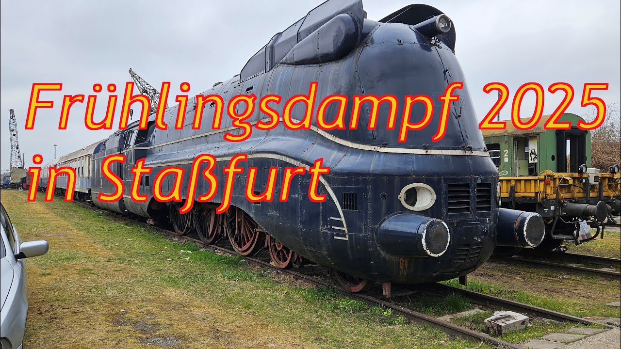 Frühlingsdampf 2025 in Staßfurt [GER]