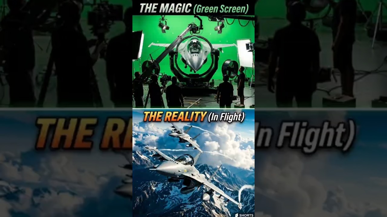 How Movies Fake Fighter Jet Scenes!