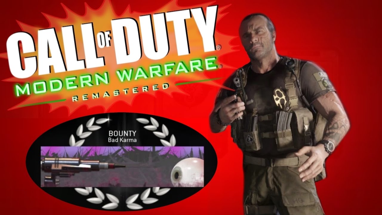 Call Of Duty Modern Warfare Remastered Supply Drops Unlocking Animated Calling Card YouTube