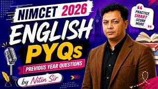 NIMCET 2026 English PYQs Important Problems 🔥 | Previous Year Questions | INPS Classes