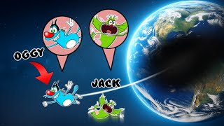 Roblox Oggy Fly To Space With Jack screenshot 4