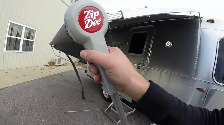 The Airstream Zip Dee Awning Demonstration