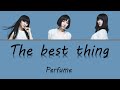 (한글자막/日本語字幕/English) Perfume - The best thing