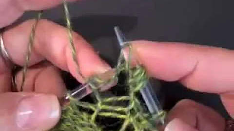 Easy Peasy Nupp! Knit stitch