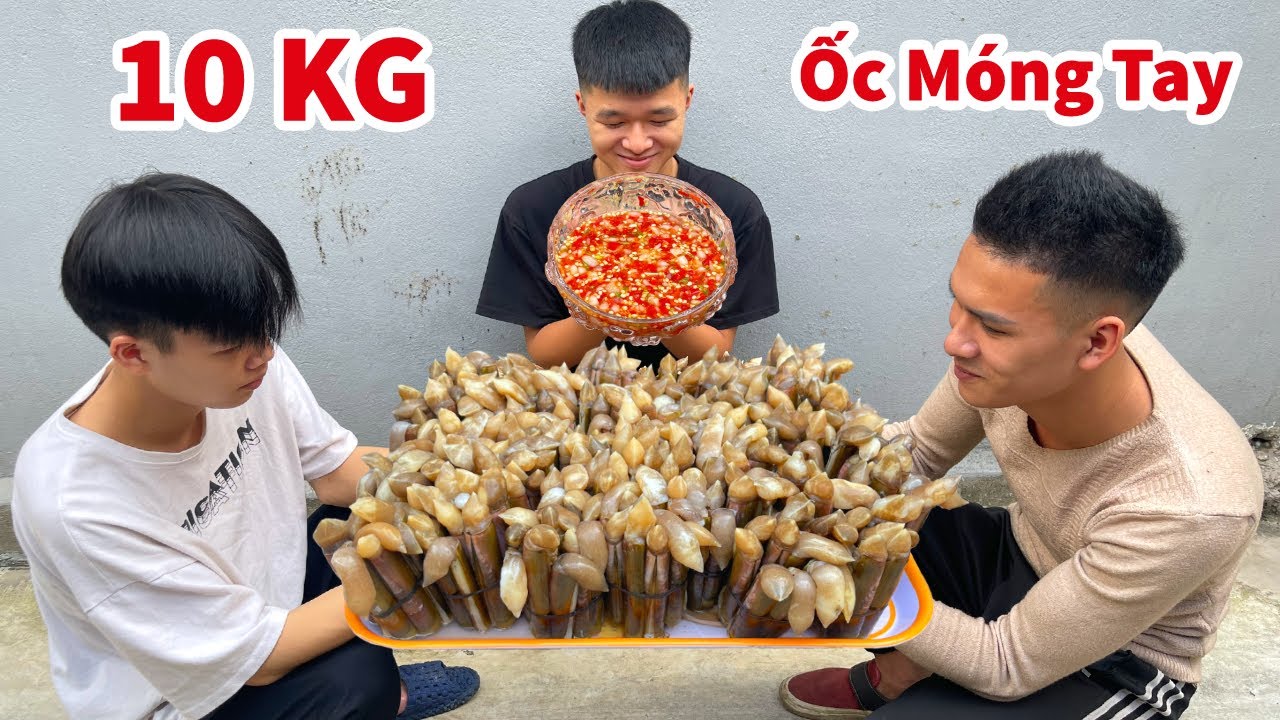 hải sản hữu bộ 2022 Hữu Bộ | 10KG Ốc Móng Tay Hấp Bia Sả