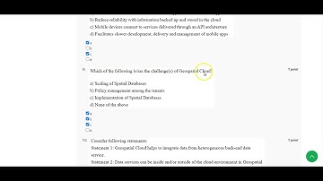 NPTEL Cloud Computing week 7 Assignment 7 solutions Jan 2025