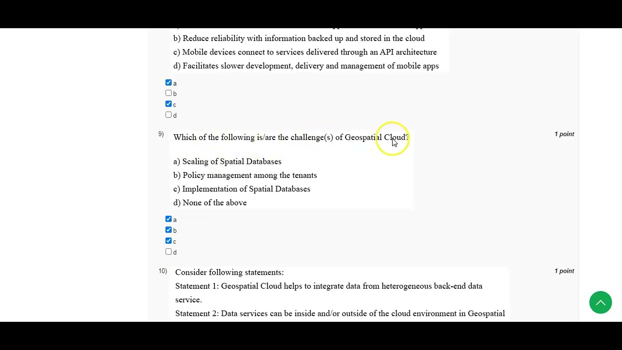 NPTEL Cloud Computing week 7 Assignment 7 solutions Jan 2025 - YouTube