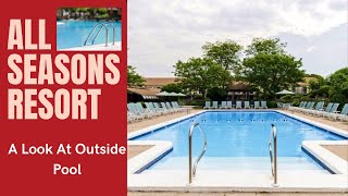 A Look At Outside Pool All Seasons Resort Cape Cod