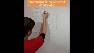 How to find the Square root in an easy way | trick | square root | maths #shorts #jacexpert