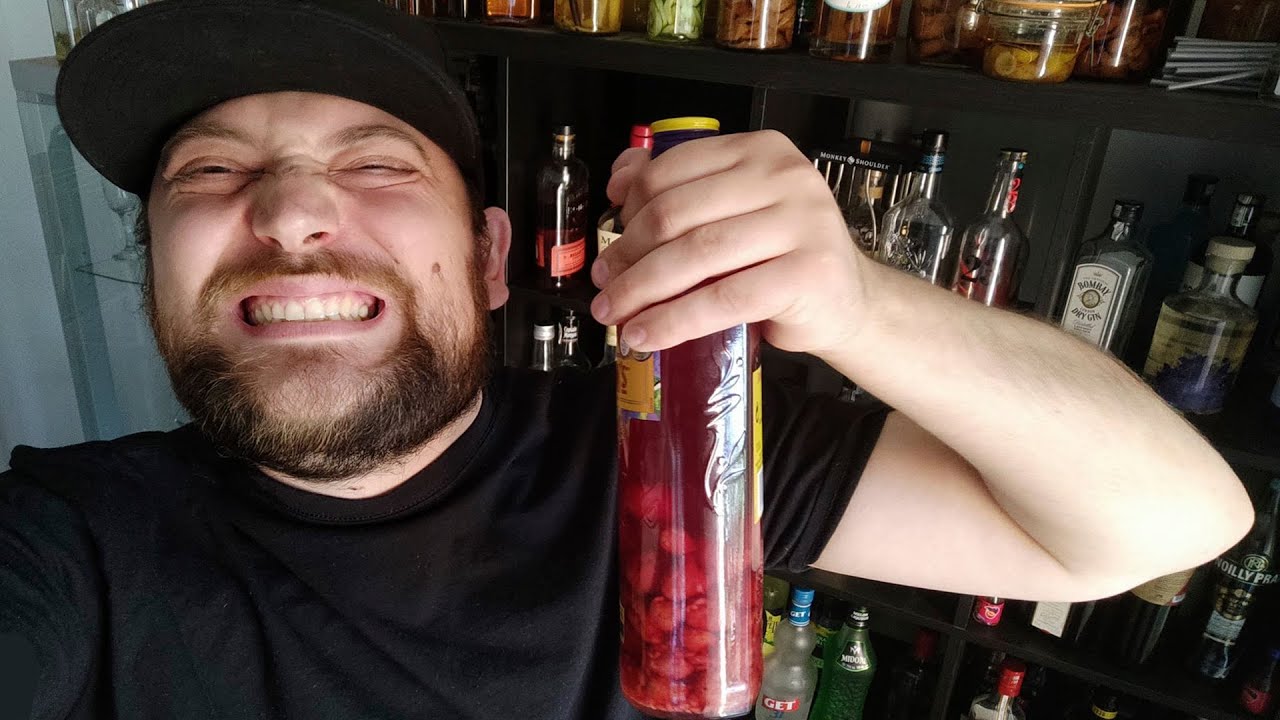 UN GIN ARRANGÉ À LA FRAMBOISE !!