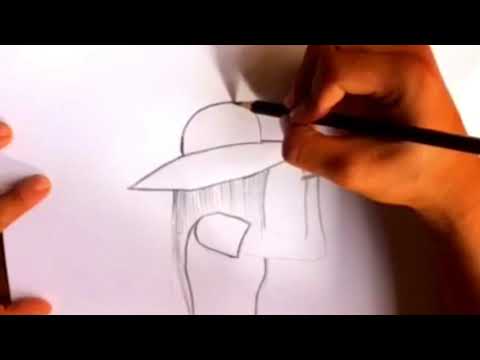 How to draw acute girl - Drawing for beginners