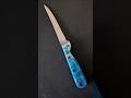 Fillet Knife With Unique Epoxy Handle