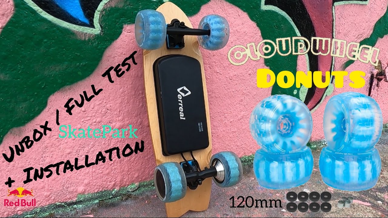 Cloudwheel Donuts 120mm Full Review & Testing Before and After / ft ...