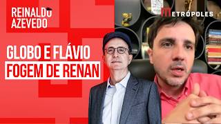 Reinaldo Azevedo – Globo fala em democracia, mas cancela debate após entrada de Renan