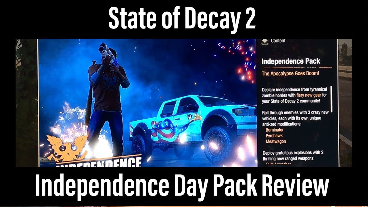 State of Decay 2 - Independence Day Pack Review
