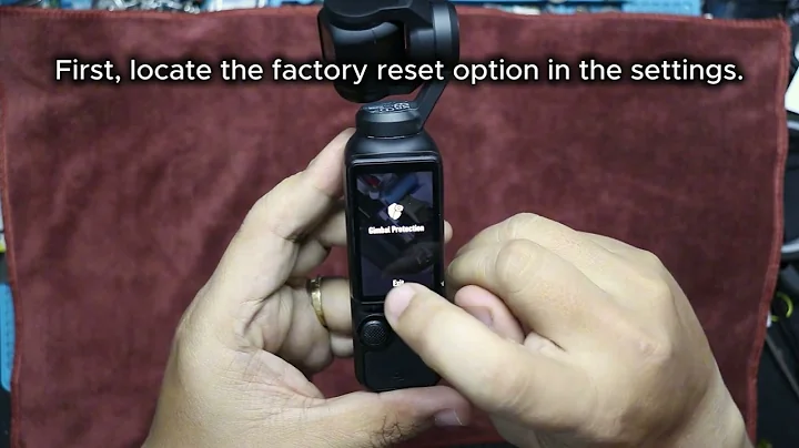 DJI POCKET 3 GIMBAL DOES NOT ALIGN ITSELF - FIX GIMBAL PROTECTION