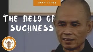The Field of Suchness | Teachings on Buddhist Psychology Retreat, Thich Nhat Hanh, 1997