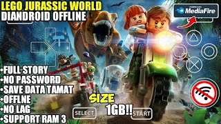 Ringan Banget!! Game Lego Jurassic World Di Android Offline | Vita3K
