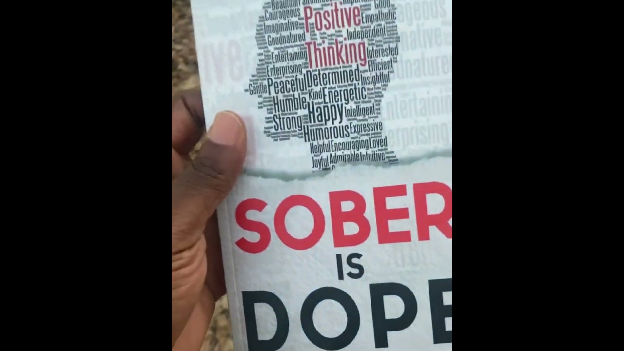 Sober is Dope Quitlit Book by POP Buchanan and Testimony!