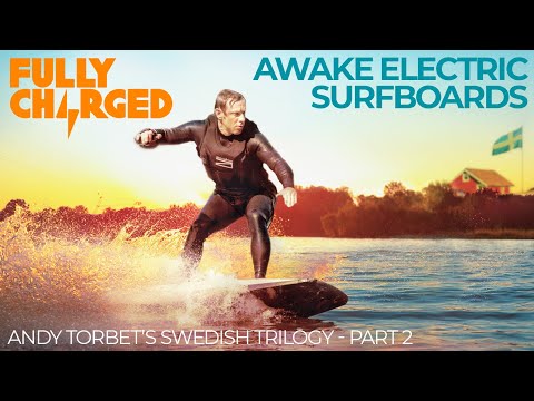 Video: Surf Uden Bølger På Awake Ravik S Electric Surfboard