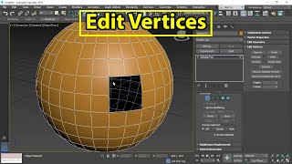 Edit vertices | 3ds Max hindi tutorial | Study Edutech