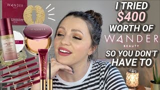 I Tried $400 of WANDER BEAUTY So You Don't Have To | Best & Worst