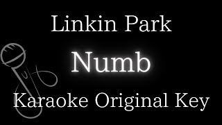 【Karaoke Instrumental】Numb / Linkin Park【Original Key】