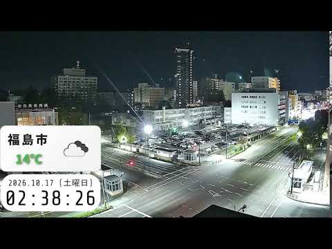 福島市 大町まちなかパーキング(大原綜合病院) のライブ映像