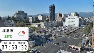 福島市 大町まちなかパーキング(大原綜合病院) のライブ映像