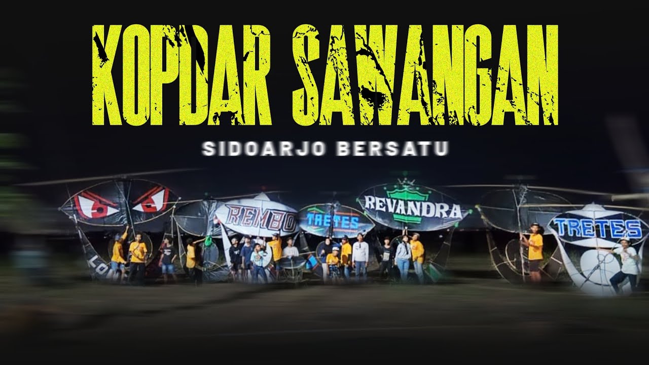 KOPDAR LAYANGAN PRAMBON SIDOARJO 2025 DIHIASI ANGIN BADAI