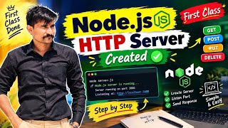 Http server created in node js 