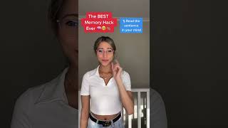 Celebrity The BEST Memory Hack Ever - Try it and thank me later! 😉✅🧠👩🏽‍🎓 Wealth