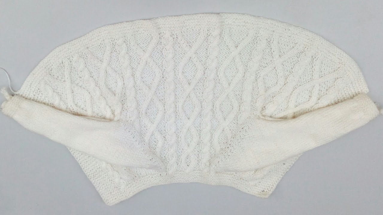 Canesú Ranglan #1 con puntada aran