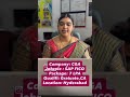Company - CGA /Job role - Sap fico consultant