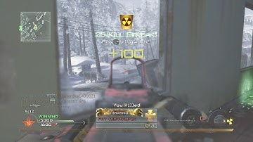 MW2, Nuke with every gun S2 - MG4