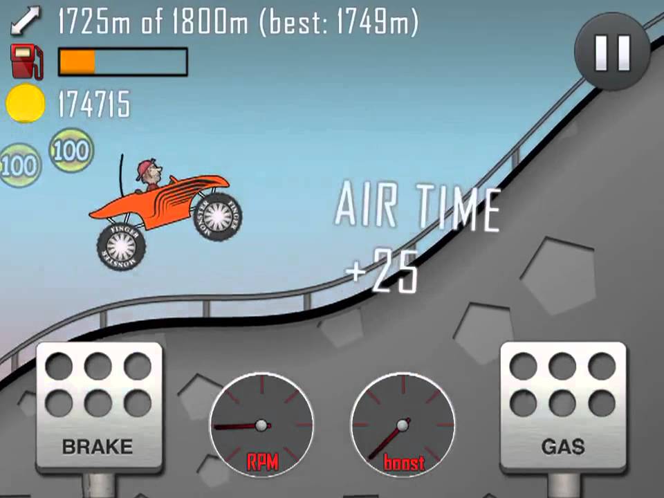 Hill Climb Racing - Highway Monster Truck (3107m)