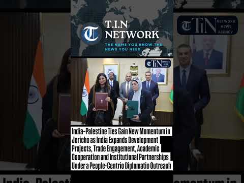 India's multifaceted diplomatic initiative in Jericho: Strengthening India-Palestine relations