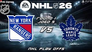 NHL 26 - NHL QF 5 - NYR Vs Maple Leafs (PS5) (#3487)
