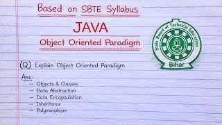 Object-Oriented Paradigm (OOP) in Java in Hindi | Objects, Abstraction, Inheritance Explained