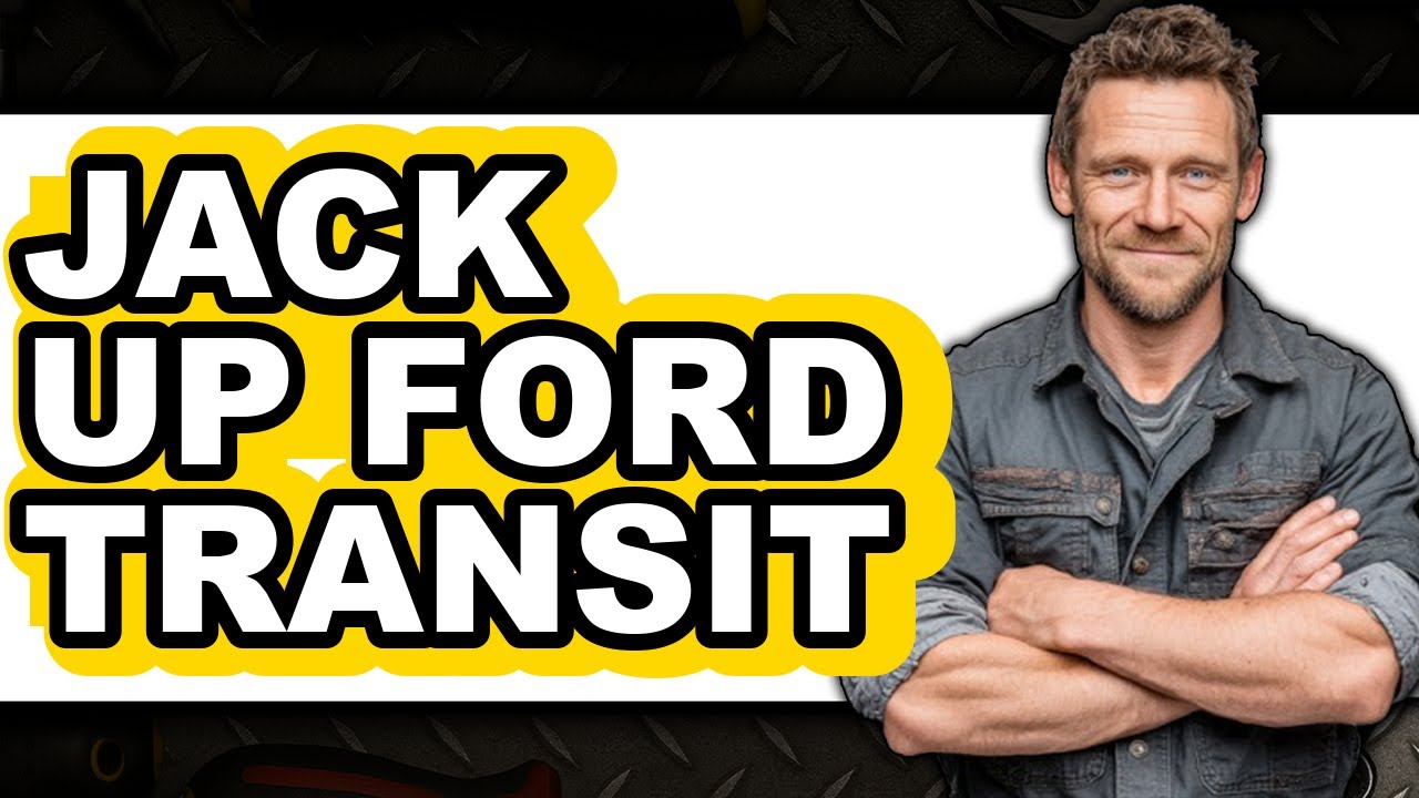 How to Jack Up Ford Transit (UPDATED)