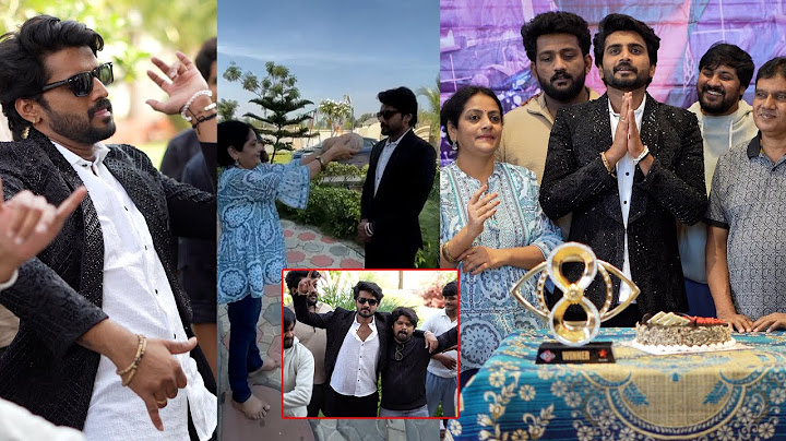 Bigg Boss 8 Winner Nikhil Maliyakkal Winning Celebrations | Bigg Boss 8 Telugu | Nikhil Maliyakkal