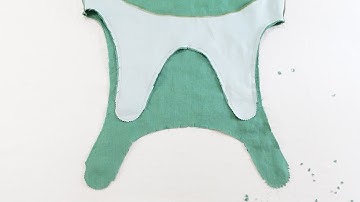 md179 (부분영상) 원피스 안단 가위집 내기 - 재봉 옷만들기 (part video) How to cut a seam with scissors - sewing