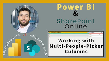 📊Power BI and SharePoint 👥Multi-People-Picker Columns