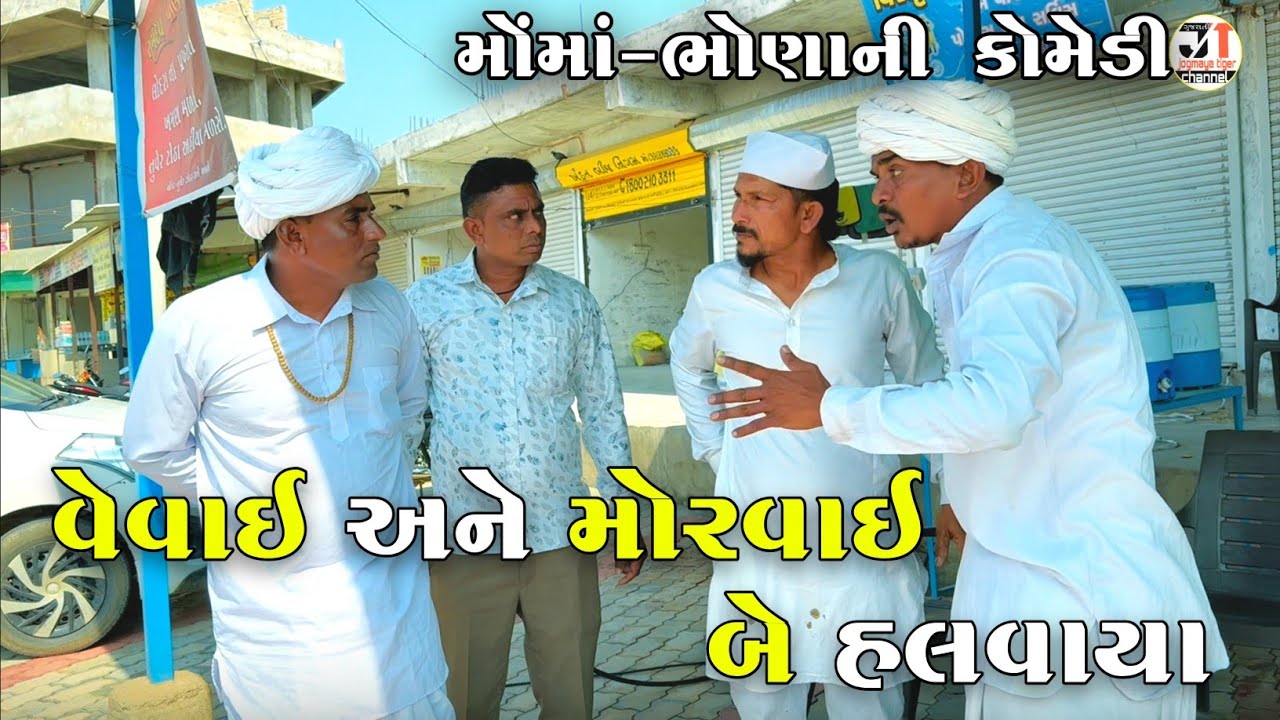 વેવાઇ અને મોરવાઇ બે હલવાયા | VEVAI ANE MORVAI BE HALVAYA | JOGMAYA TIGER COMEDY 
